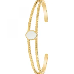 Bracelet SC Bohème orné de marbre blanc