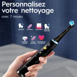 Brosse à dents électrique IO 9 black edition cadeau