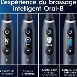 Brosse à dents électrique iO8s Series Black Onyx (+1 refils)