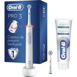 Brosse à dents électrique PRO 3800 - Blanc
