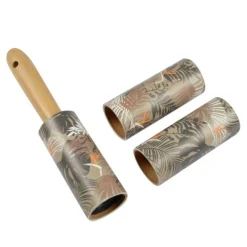 Brosse à Vêtements 20 Feuilles Adhésive Naturel