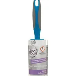 Brosse à Vêtements Rubber 22cm Gris & Bleu