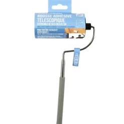 Brosse Adhésive Télescopique 61cm Gris