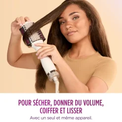 Brosse chauffante HT202EU - Blanc