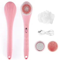 Brosse de douche électrique CLEAN BODY - Rose