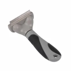 Brosse de Toilettage Spéciale Sous Poils 16cm Gris