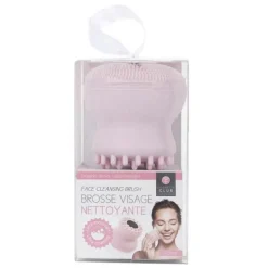 Brosse en Silicone Visage Nettoyante 5cm Rose