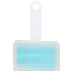 Brosse pour Textile Adhésive Lavable 16cm Bleu