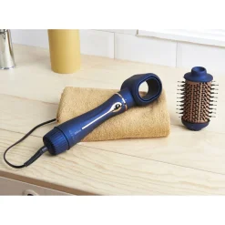 Brosse soufflante 2 en 1 Q.5771 - Bleu