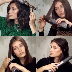 Brosse soufflante AS136E - Gris