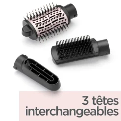 Brosse soufflante AS128E - Noir