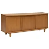 Buffet 3 portes en bois OLIVER - Marron
