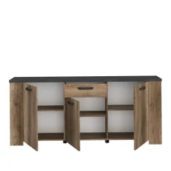 Buffet 3 portes et 1 tiroir L182 cm TORSTEN