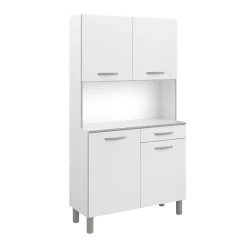 Buffet de cuisine 4 portes 1 tiroir L101cm ZAK