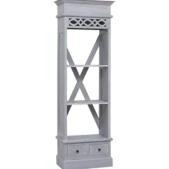 Buffet 60x30x175 cm Bois d'acajou massif