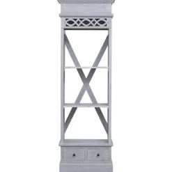 Buffet 60x30x175 cm Bois d'acajou massif