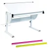 Bureau Multifonctions Enfant Mathis 118cm Blanc