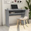Bureau Sonoma gris 90x50x74 cm Bois d'ingenierie