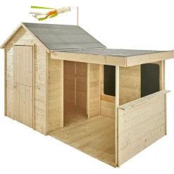Cabane de jardin pour enfant - Bois - H162m - SARAH