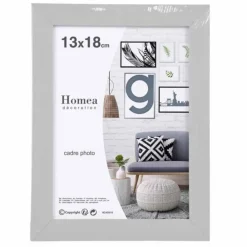 Cadre Photo Déco Pep's 13x18cm Gris