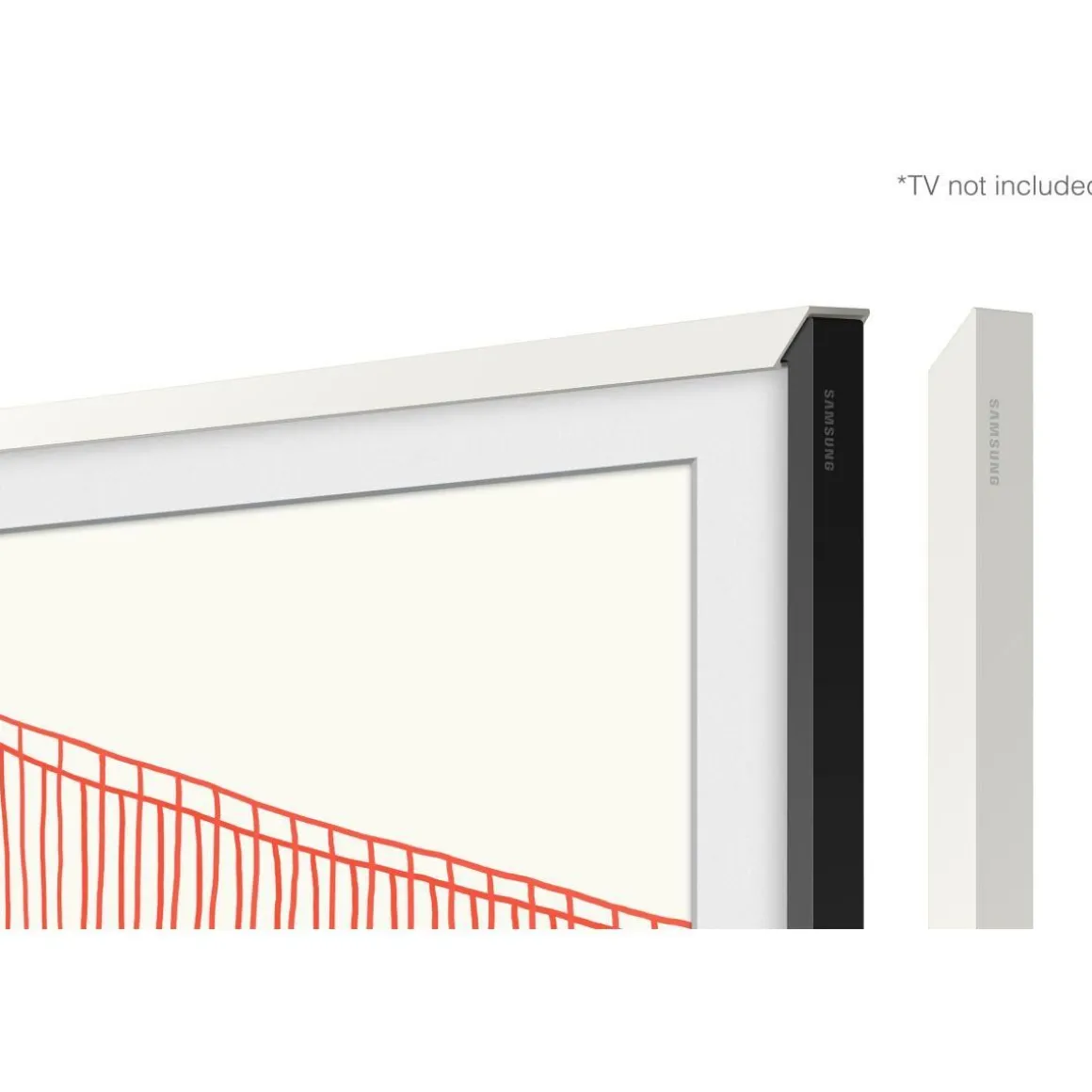 Cadre The Frame 85'' Blanc Moderne