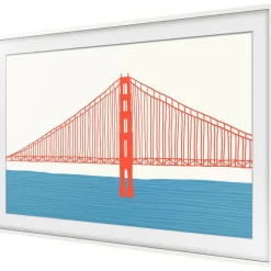 Cadre The Frame 65'' Blanc Moderne