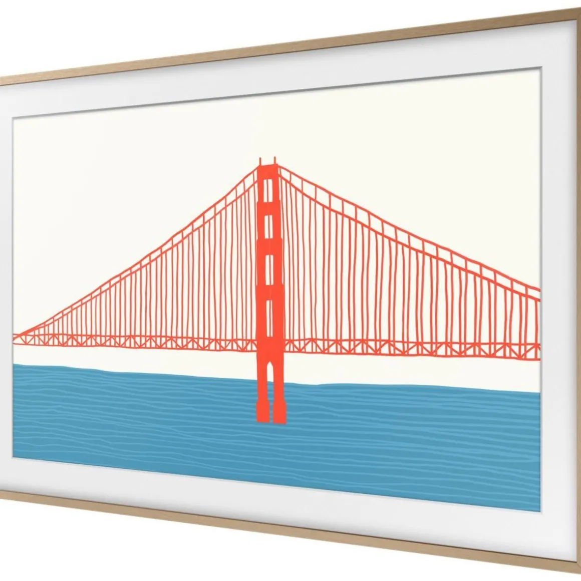 Cadre The Frame 55'' Teck