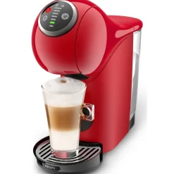 Cafetière à dosette 15 bars 1500w rouge/noir - yy4444fd