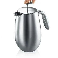 Cafetière à piston 8 tasses 1l inox - 1308-16
