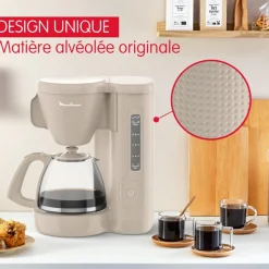 Cafetière FG2M0B10 morning grise