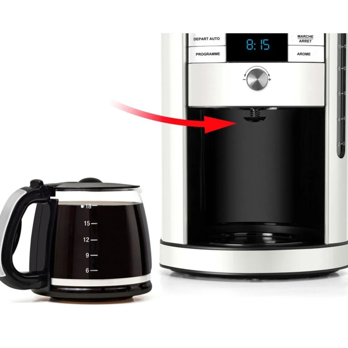 Cafetière programmable BCF551