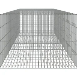 Cage à lapin 6 panneaux 327x79x54 cm Fer galvanisé