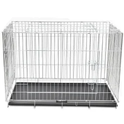 Cage metallique et pliable pour chiens XXL