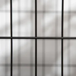 Cage pour chien animaux cage de transport sur roulettes 2 portes noir