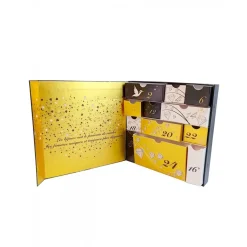 Calendrier de l'avent SC Crystal - 12 bijoux dont un bijou orné d'un véritable DIAMANT