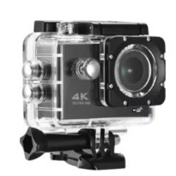 Caméra de sport CrossBuds TLVID02 4K - Noir