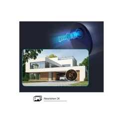 Caméra de surveillance 2 EB3 Type C + 2 panneaux solaires