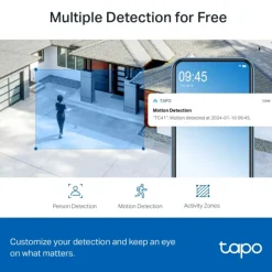 Caméra de surveillance TAPO TC41 - Blanc