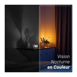 Caméra de surveillance Wifi H6C 2K motorisée