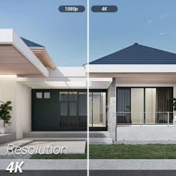 Caméra de surveillance Wifi sur batterie BC1C 4K pro