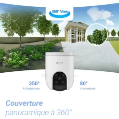 Caméra de surveillance Wifi exterieure motorisée H8c Pro 3K