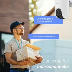 Caméra de surveillance Wifi exterieure motorisée H8c Pro 3K