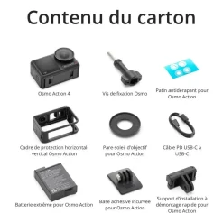 Caméra sport Osmo Action 4 Standard Combo