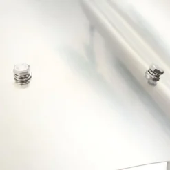 Capot de cheminee Acier inoxydable Argente