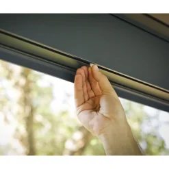 Carport alu 2 voitures Anthracite 17,8 m² - COLORADO