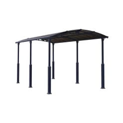Carport Aluminium - Anthracite - 20,1m² - ARCADIA ALPINE 6400