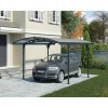 Carport Aluminium - Anthracite - 13,4m² - ATLAS 5000