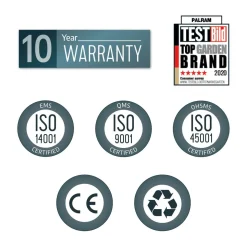 Carport Aluminium - Anthracite - 13,4m² - ATLAS 5000