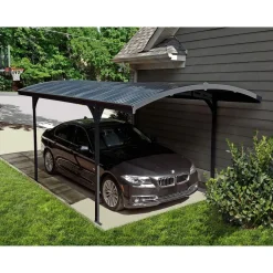 Carport Aluminium - Anthracite - 13,4m² - ATLAS 5000