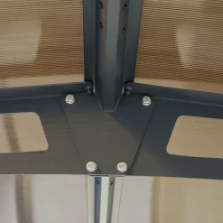 Carport Camping-Car Aluminium - Anthracite -40,3m² - ARCADIA ALPINE 6402